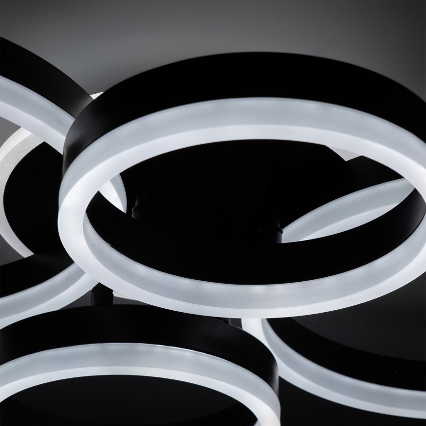 Brilagi - LED Stmívatelné stropní svítidlo ORBITS LED/49W/230V 3000-6000K 50x65 cm + dálkové ovládání