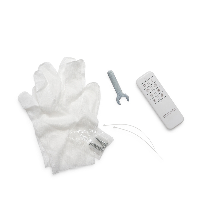 Brilagi - LED Stmívatelné stropní svítidlo ORBITS LED/49W/230V 3000-6000K 50x65 cm + dálkové ovládání