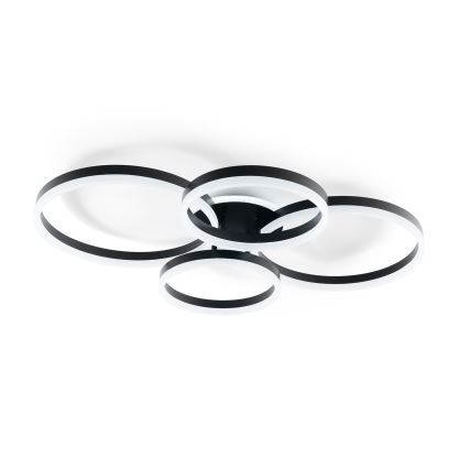 Brilagi - LED Stmívatelné stropní svítidlo ORBITS LED/52W/230V 3000-6000K 68x89 cm+ dálkové ovládání