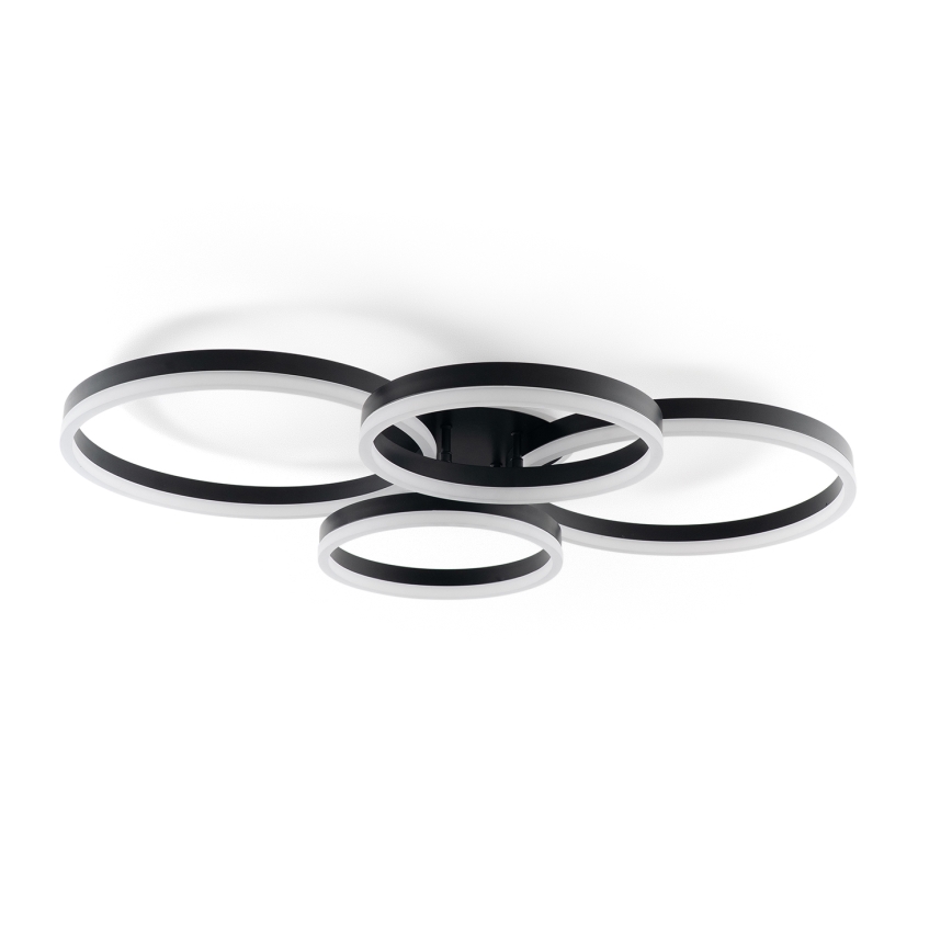 Brilagi - LED Stmívatelné stropní svítidlo ORBITS LED/52W/230V 3000-6000K 68x89 cm+ dálkové ovládání