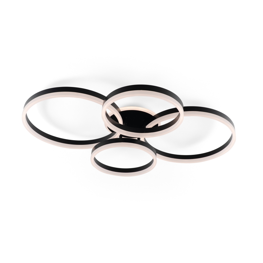 Brilagi - LED Stmívatelné stropní svítidlo ORBITS LED/52W/230V 3000-6000K 68x89 cm+ dálkové ovládání