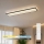 Brilagi - LED Stmívatelné stropní svítidlo OUTLINE LED/90W/230V 3000-6000K 18x100 cm bílá/černá + dálkové ovládání