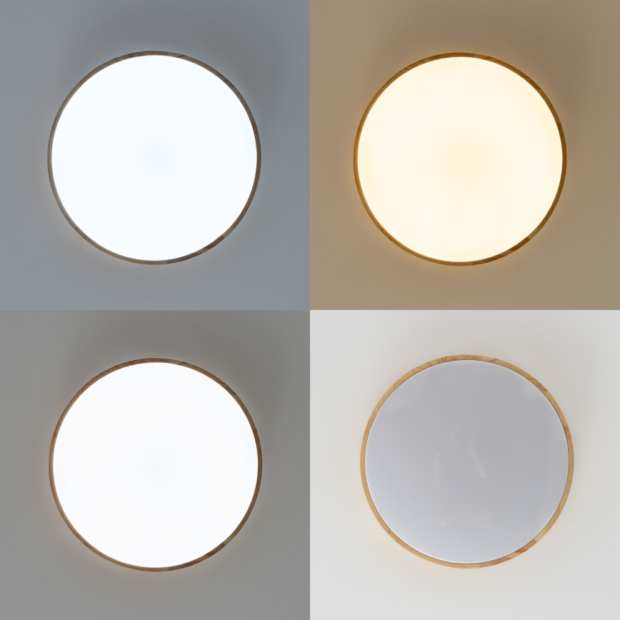 Brilagi - LED Stmívatelné stropní svítidlo PINE LED/60W/230V 3000-6500K + dálkové ovládání