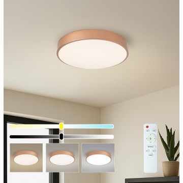 BRILAGI - LED Stmívatelné stropní svítidlo POOL LED/48W/230V 3000-6000K pr. 40 cm měděná + dálkové ovládání