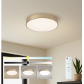 Brilagi - LED Stmívatelné stropní svítidlo POOL LED/48W/230V 3000-6000K pr. 40 cm zlatá + dálkové ovládání