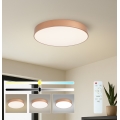 Brilagi - LED Stmívatelné stropní svítidlo POOL LED/60W/230V 3000-6000K pr. 50 cm bronzová + dálkové ovládání
