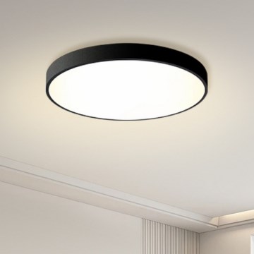 Brilagi - LED Stmívatelné stropní svítidlo POOL LED/60W/230V 3000-6000K pr. 60 cm černá + dálkové ovládání