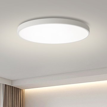 Brilagi - LED Stmívatelné stropní svítidlo POOL SMART LED/100W/230V 3000-6000K pr. 80 cm Wi-Fi Tuya bílá + dálkové ovládání