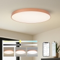 BRILAGI - LED Stmívatelné stropní svítidlo POOL SMART LED/128W/230V 100 cm 3000-6000K Wi-Fi Tuya měděná + dálkové ovládání