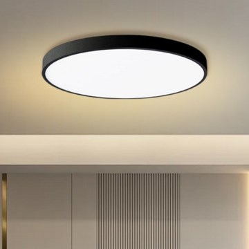 Brilagi - LED Stmívatelné stropní svítidlo POOL SMART LED/128W/230V 3000-6000K pr. 100 cm Wi-Fi Tuya černá + dálkové ovládání