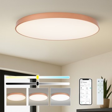 BRILAGI - LED Stmívatelné stropní svítidlo POOL SMART LED/180W/230V 3000-6000K 120 cm měděná Wi-Fi Tuya + dálkové ovládání