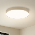 Brilagi - LED Stmívatelné stropní svítidlo POOL SMART LED/48W/230V 3000-6000K pr. 40 cm Wi-Fi Tuya béžová + dálkové ovládání