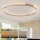 Brilagi - LED Stmívatelné stropní svítidlo PORTOFINO LED/85W/230V 3000-6000K pr. 120 cm béžová + dálkové ovládání