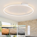 Brilagi - LED Stmívatelné stropní svítidlo PORTOFINO LED/85W/230V 3000-6000K pr. 120 cm bílá + dálkové ovládání