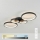 Brilagi - LED Stmívatelné stropní svítidlo RINGO LED/34W/230V 3000-6000K 28x78 cm černá + dálkové ovládání