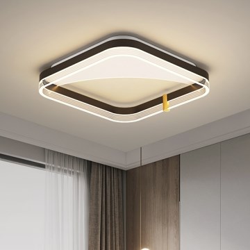 Brilagi - LED Stmívatelné stropní svítidlo SIRELI LED/56W/230V 3000-6000K 40x40 cm + dálkové ovládání