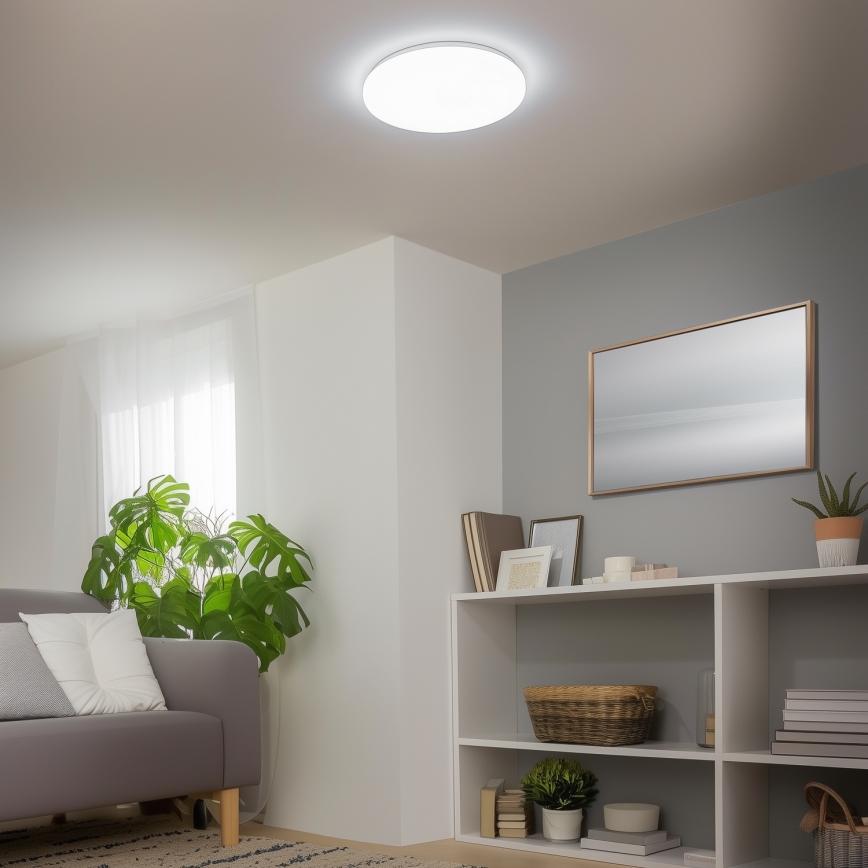 Brilagi - LED Stmívatelné stropní svítidlo SMART LED/24W/230V 2700-6500K Wi-Fi Tuya + dálkové ovládání