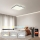 Brilagi - LED Stmívatelné stropní svítidlo SMART LED/28W/230V 3000-6000K 40x40 cm Wi-Fi Tuya + dálkové ovládání