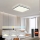 Brilagi - LED Stmívatelné stropní svítidlo SMART LED/36W/230V 3000-6000K 45x45 cm Wi-Fi Tuya + dálkové ovládání
