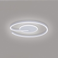 Brilagi - LED Stmívatelné stropní svítidlo SPIRAL LED/56W/230V 3000/4000/6000K + dálkové ovládání