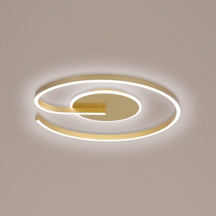 Brilagi - LED Stmívatelné stropní svítidlo SPIRAL LED/56W/230V 3000/4000/6000K + dálkové ovládání