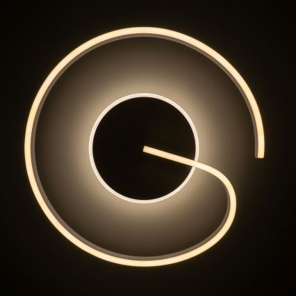 Brilagi - LED Stmívatelné stropní svítidlo SPIRAL LED/56W/230V pr. 50 cm 3000/4000/6000K + dálkové ovládání