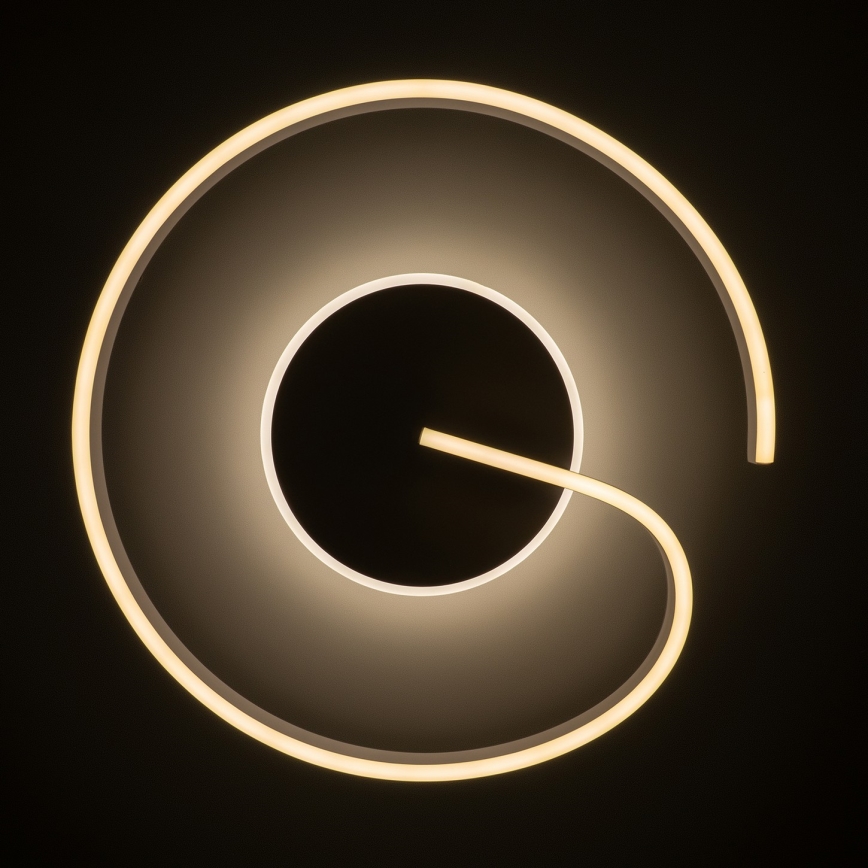 Brilagi - LED Stmívatelné stropní svítidlo SPIRAL LED/56W/230V pr. 50 cm 3000/4000/6000K + dálkové ovládání