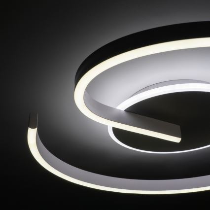Brilagi - LED Stmívatelné stropní svítidlo SPIRAL LED/56W/230V pr. 50 cm 3000/4000/6000K + dálkové ovládání