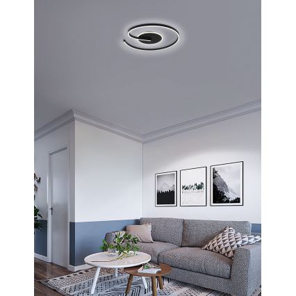 Brilagi - LED Stmívatelné stropní svítidlo SPIRAL LED/56W/230V 3000/4000/6000K + dálkové ovládání