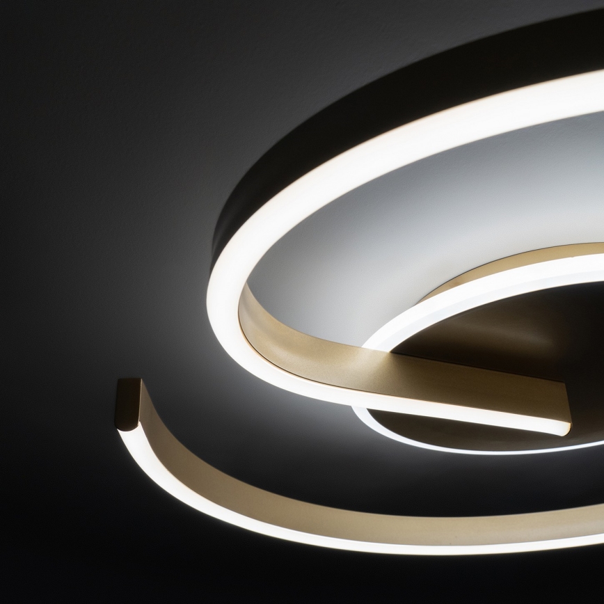 Brilagi - LED Stmívatelné stropní svítidlo SPIRAL LED/56W/230V pr. 50 cm 3000/4000/6000K + dálkové ovládání