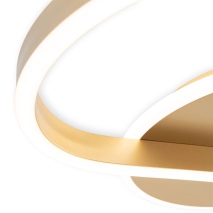 Brilagi - LED Stmívatelné stropní svítidlo SPIRAL LED/56W/230V pr. 50 cm 3000/4000/6000K + dálkové ovládání