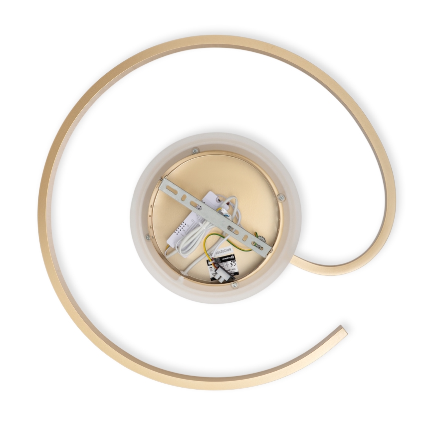 Brilagi - LED Stmívatelné stropní svítidlo SPIRAL LED/56W/230V pr. 50 cm 3000/4000/6000K + dálkové ovládání