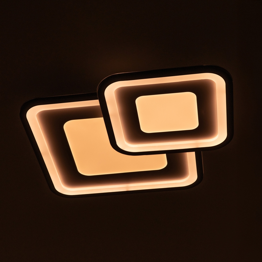 Brilagi - LED Stmívatelné stropní svítidlo TANDORA LED/49W/230V 50x50 cm 3000-6000K + dálkové ovládání