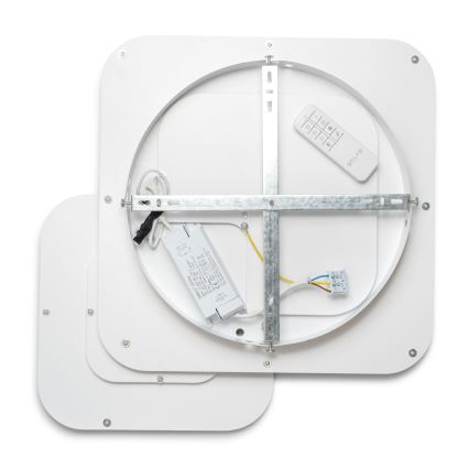 Brilagi - LED Stmívatelné stropní svítidlo TANDORA LED/49W/230V 50x50 cm 3000-6000K + dálkové ovládání