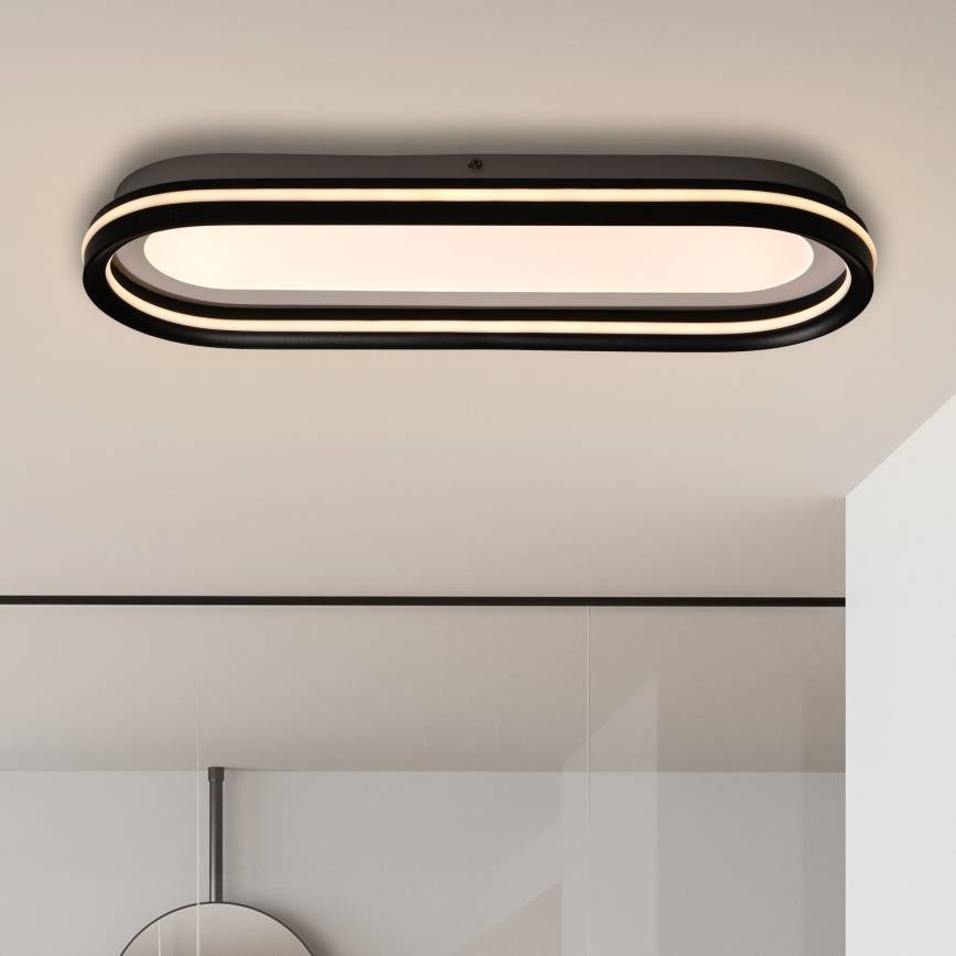 Brilagi - LED Stmívatelné stropní svítidlo TRIVARO LED/85W/230V 3000-6000K 20x60 cm + dálkové ovládání