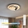 Brilagi - LED Stmívatelné stropní svítidlo UNITY LED/60W/230V + 1xGU10/3W 3000-6000K pr. 50 cm bílá/černá + dálkové ovládání