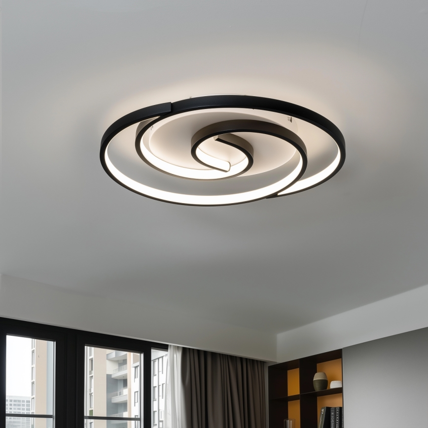 Brilagi - LED Stmívatelné stropní svítidlo VELO LED/52W/230V 3000/4000/6000K + dálkové ovládání