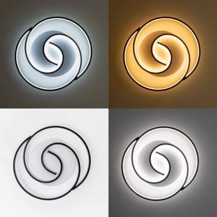 Brilagi - LED Stmívatelné stropní svítidlo VELO LED/52W/230V 3000/4000/6000K + dálkové ovládání