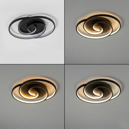 Brilagi - LED Stmívatelné stropní svítidlo VELO LED/70W/230V 3000-6500K 38x47,8 cm + dálkové ovládání