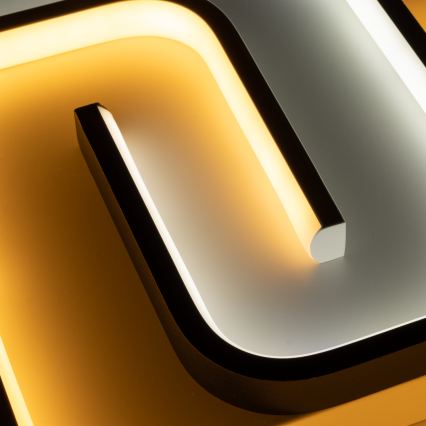 Brilagi - LED Stmívatelné stropní svítidlo VELO XL LED/98W/230V 3000-6500K 61x61 cm + dálkové ovládání