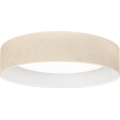 Brilagi - LED Stmívatelné stropní svítidlo VELVET SMART VARI LED/24W/230V 3000-6500K pr. 45 cm krémová + dálkové ovládání
