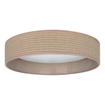 Brilagi - LED Stmívatelné stropní svítidlo VELVET SMART VARI LED/36W/230V 3000-6500K pr. 55 cm béžová + dálkové ovládání