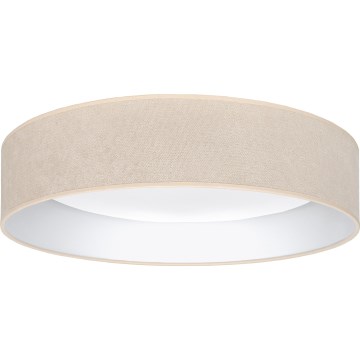 Brilagi - LED Stmívatelné stropní svítidlo VELVET SMART VARI LED/36W/230V 3000-6500K pr. 55 cm krémová + dálkové ovládání