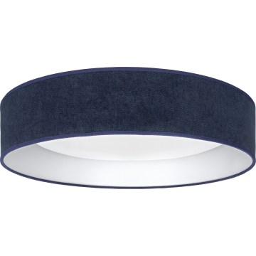 Brilagi - LED Stmívatelné stropní svítidlo VELVET SMART VARI LED/36W/230V 3000-6500K pr. 55 cm modrá + dálkové ovládání
