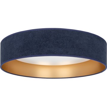 Brilagi - LED Stmívatelné stropní svítidlo VELVET SMARTIX LED/36W/230V 3000-6000K pr. 55 cm modrá/zlatá Wi-Fi Tuya Beacon + dálkové ovládání