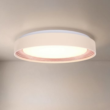 Brilagi - LED Stmívatelné stropní svítidlo WALDO LED/48W/230V 3000-6500K pr. 40 cm béžová/zlatá + dálkové ovládání