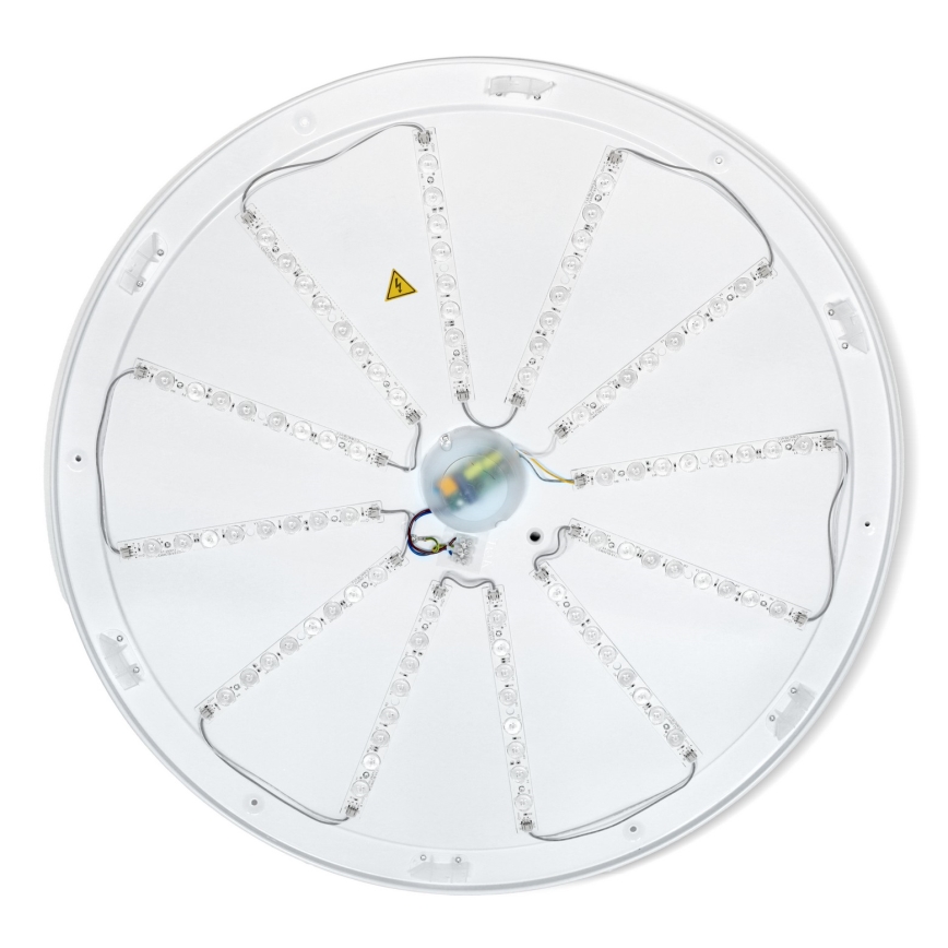 Brilagi - LED Stmívatelné stropní svítidlo ALSON LED/72W/230V 3000-6500K dub pr. 78 cm + dálkové ovládání
