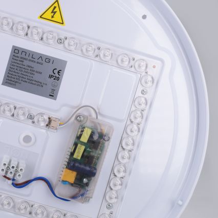 Brilagi - LED Stmívatelné stropní svítidlo ALVA LED/48W/230V 3000-6500K pr. 51 cm bílá + dálkové ovládání