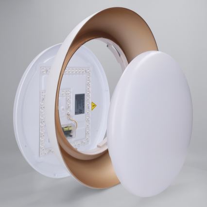 Brilagi - LED Stmívatelné stropní svítidlo ALVA LED/48W/230V 3000-6500K pr. 51 cm bílá + dálkové ovládání
