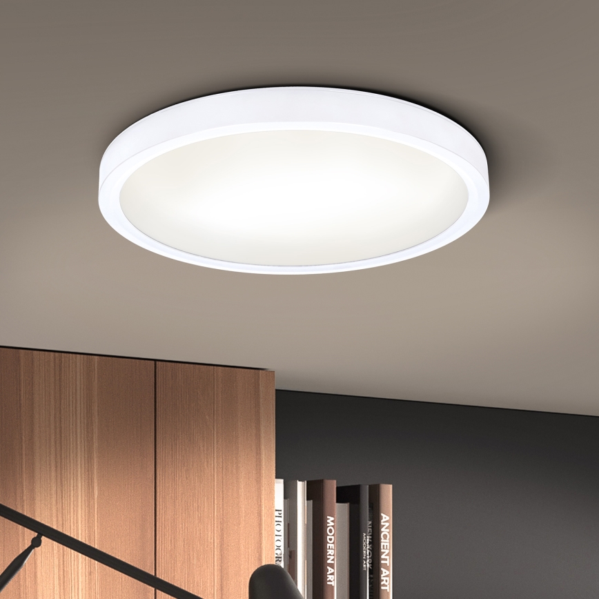 Brilagi - LED Stmívatelné stropní svítidlo ESTELA LED/36W/230V 3000-6500K pr. 30 cm bílá + dálkové ovládání